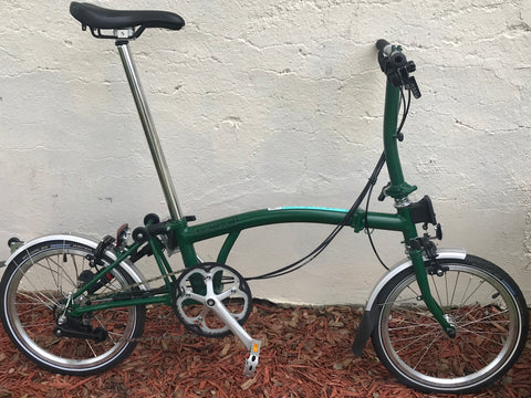 2021 Brompton S6L Racing Green